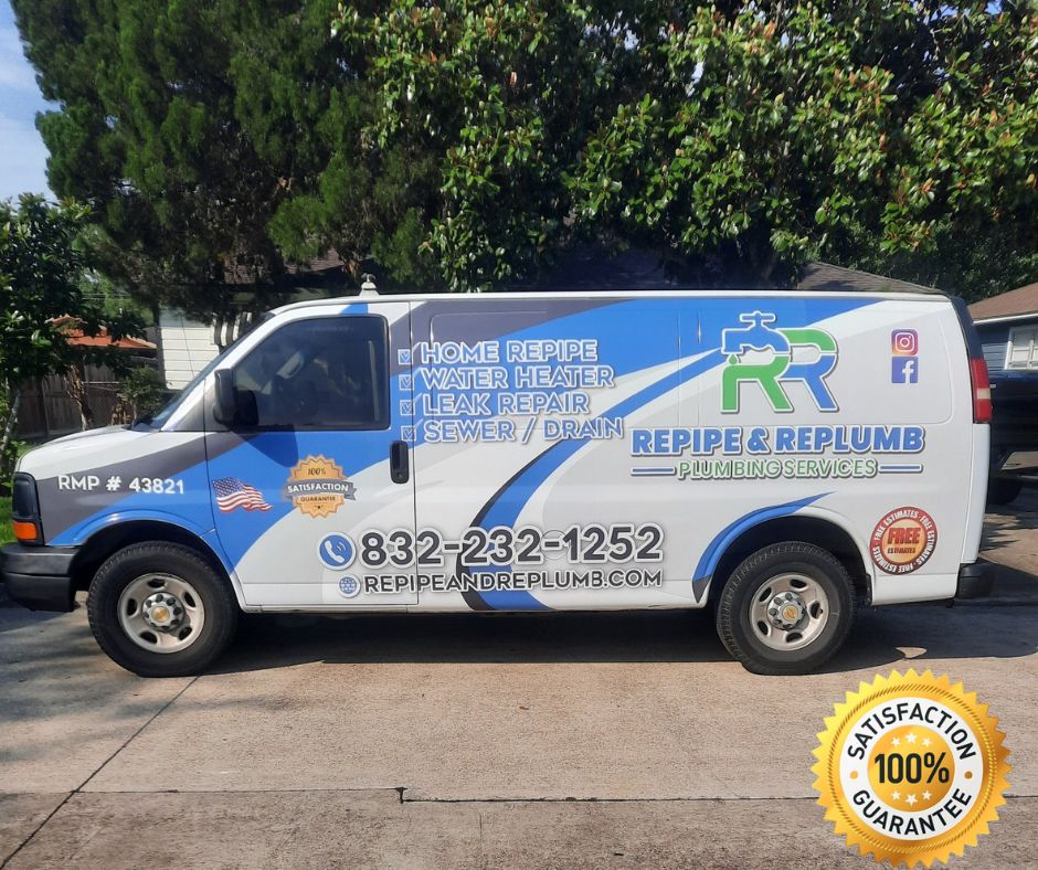 repipe and replumb van